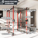 Synergee 2300 Series Power Cage with Plate Loaded Cable Cross Overs and Smith Machine - Sweatfully