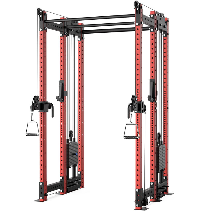 Synergee 2300 Series Power Cage with Synchronized Loaded Cable Cross Overs - Sweatfully