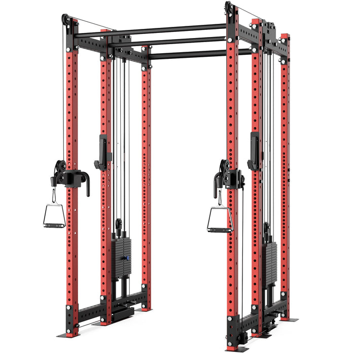 Synergee 2300 Series Power Cage with Synchronized Loaded Cable Cross Overs - Sweatfully