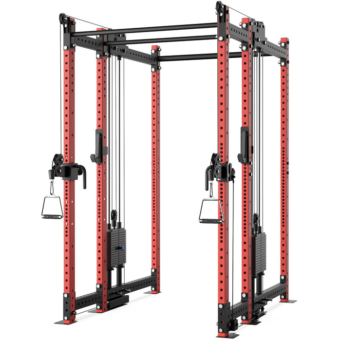 Synergee 2300 Series Power Cage with Synchronized Loaded Cable Cross Overs - Sweatfully