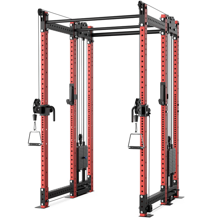 Synergee 2300 Series Power Cage with Synchronized Loaded Cable Cross Overs - Sweatfully