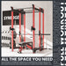 Synergee 2300 Series Power Cage with Synchronized Loaded Cable Cross Overs - Sweatfully