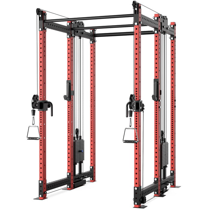 Synergee 2300 Series Power Cage with Synchronized Loaded Cable Cross Overs - Sweatfully