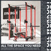 Synergee 2300 Series Power Cage with Synchronized Loaded Cable Cross Overs - Sweatfully