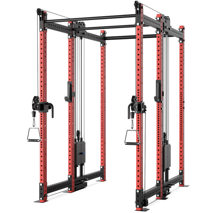 Synergee 2300 Series Power Cage with Synchronized Loaded Cable Cross Overs - Sweatfully