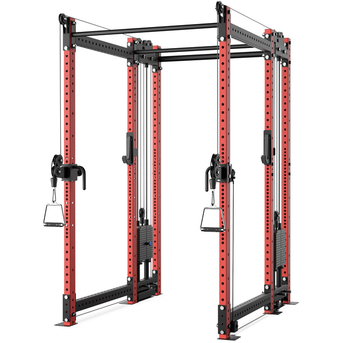 Synergee 2300 Series Power Cage with Synchronized Loaded Cable Cross Overs - Sweatfully
