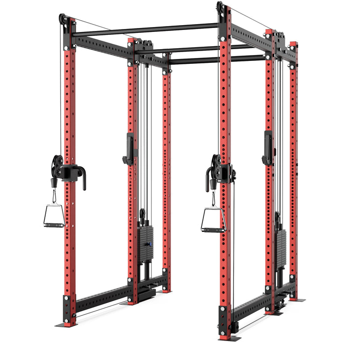 Synergee 2300 Series Power Cage with Synchronized Loaded Cable Cross Overs - Sweatfully