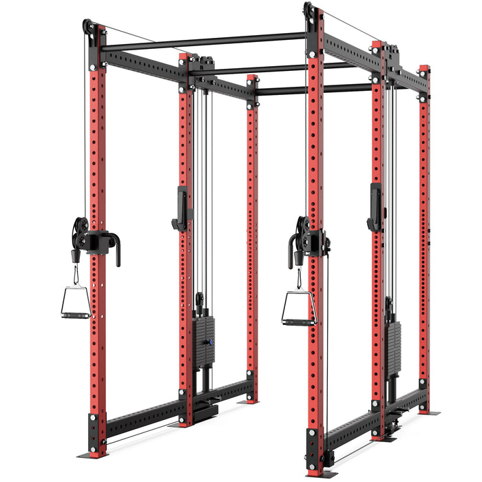 Synergee 2300 Series Power Cage with Synchronized Loaded Cable Cross Overs - Sweatfully