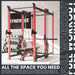 Synergee 2300 Series Power Cage with Synchronized Loaded Cable Cross Overs - Sweatfully