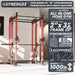 Synergee 2300 Series Power Cage with Synchronized Loaded Cable Cross Overs and Smith Machine - Sweatfully