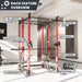 Synergee 2300 Series Power Cage with Synchronized Loaded Cable Cross Overs and Smith Machine - Sweatfully