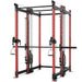 Synergee 2300 Series Power Cage with Synchronized Loaded Cable Cross Overs and Smith Machine - Sweatfully