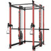 Synergee 2300 Series Power Cage with Synchronized Loaded Cable Cross Overs and Smith Machine - Sweatfully