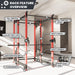 Synergee 2300 Series Power Cage with Synchronized Loaded Cable Cross Overs and Smith Machine - Sweatfully