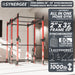 Synergee 2300 Series Power Cage with Synchronized Loaded Cable Cross Overs and Smith Machine - Sweatfully
