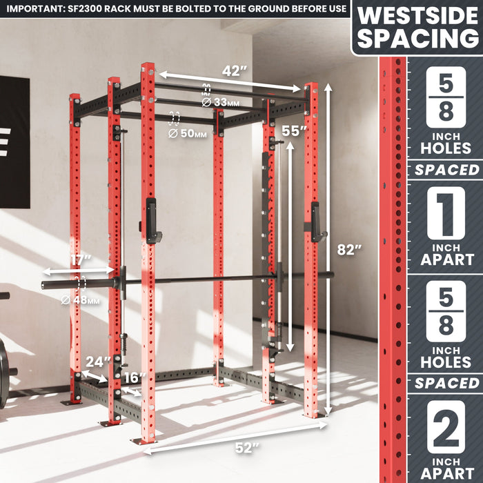 Synergee 2300 Series Power Cage with Smith Machine - Sweatfully