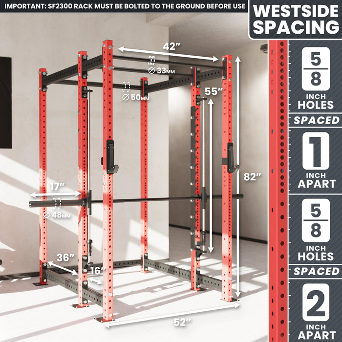 Synergee 2300 Series Power Cage with Smith Machine - Sweatfully