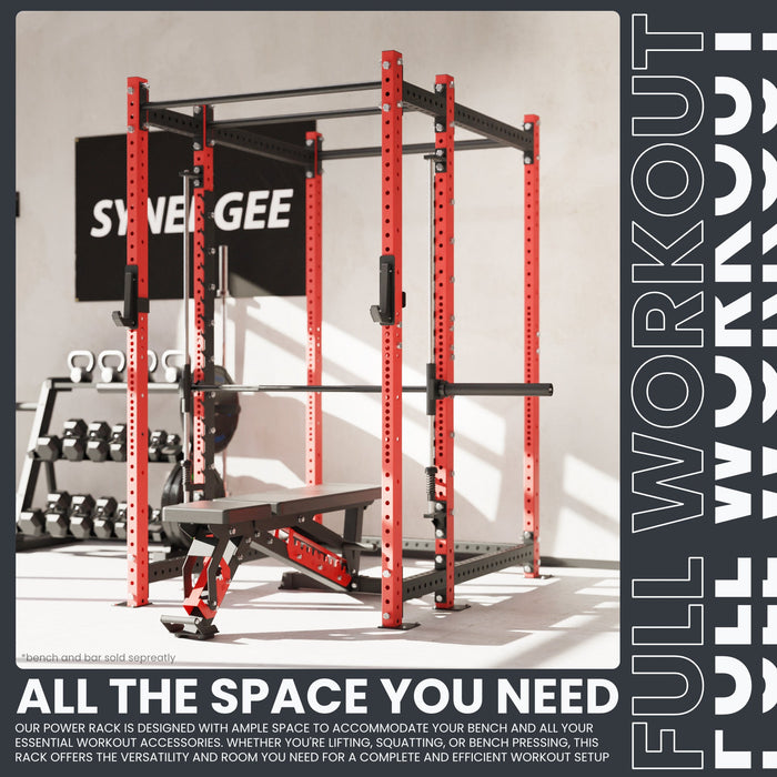 Synergee 2300 Series Power Cage with Smith Machine - Sweatfully