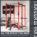 Synergee 2300 Series Power Cage with Smith Machine - Sweatfully