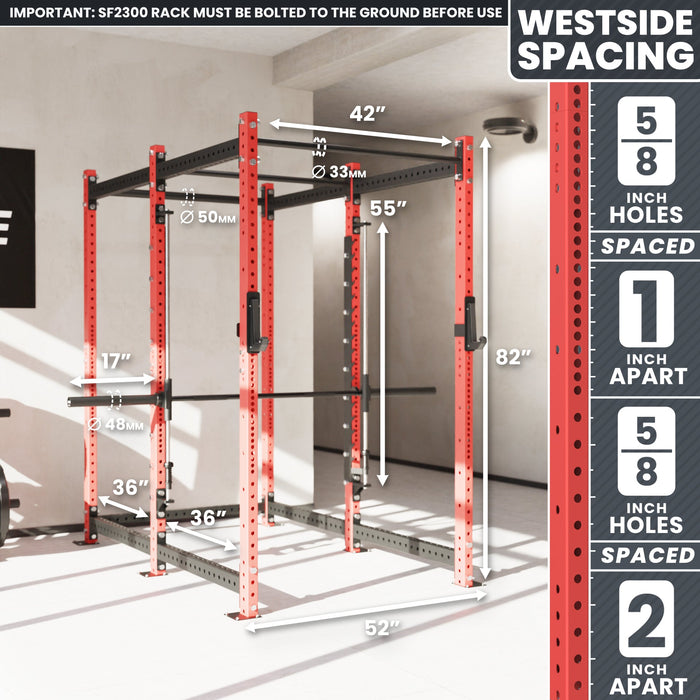 Synergee 2300 Series Power Cage with Smith Machine - Sweatfully