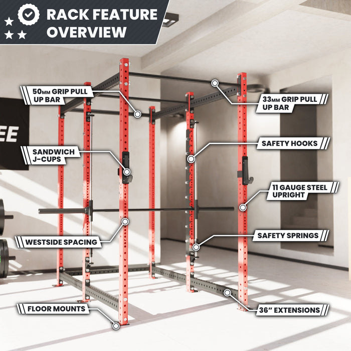 Synergee 2300 Series Power Cage with Smith Machine - Sweatfully