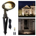 Gardenreet 12V Brass Landscape Flood Light & Wall Wash Light(Round), Low Voltage Wired Outdoor LED Flood Fixture for Wall,Tree and Buliding (2301) - Sweatfully