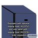 Salsbury 15" Wide Triple Tier Designer Wood Locker - 1 Wide - 6 Feet High - 21 Inches Deep - Blue - Hasps - Sweatfully