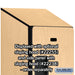 Salsbury 15" Wide Triple Tier Designer Wood Locker - 1 Wide - 6 Feet High - 24 Inches Deep - Maple - Hasps - Sweatfully