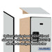 Salsbury 15" Wide Triple Tier Designer Wood Locker - 1 Wide - 6 Feet High - 18 Inches Deep - Gray - Hasps - Sweatfully