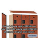 Salsbury 15" Wide Triple Tier Designer Wood Locker - 3 Wide - 6 Feet High - 18 Inches Deep - Cherry - Hasps - Sweatfully