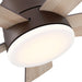 24" Farmhouse Flush Mount Reversible Iron Ceiling Fan with Lighting and Remote Control - Sweatfully