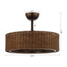 24" Farmhouse DC Motor Ceiling Fan with Lighting and Remote Control - Sweatfully