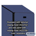 Salsbury 15" Wide Four Tier Designer Wood Locker - 1 Wide - 6 Feet High - 21 Inches Deep - Blue - Hasps - Sweatfully