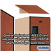 Salsbury 15" Wide Four Tier Designer Wood Locker - 1 Wide - 6 Feet High - 24 Inches Deep - Cherry - Hasps - Sweatfully