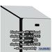Salsbury 15" Wide Four Tier Designer Wood Locker - 1 Wide - 6 Feet High - 24 Inches Deep - Gray - Hasps - Sweatfully