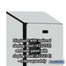 Salsbury 15" Wide Four Tier Designer Wood Locker - 1 Wide - 6 Feet High - 18 Inches Deep - Gray - Hasps - Sweatfully