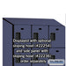 Salsbury 15" Wide Four Tier Designer Wood Locker - 3 Wide - 6 Feet High - 21 Inches Deep - Blue - Hasps - Sweatfully