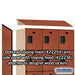 Salsbury 15" Wide Four Tier Designer Wood Locker - 3 Wide - 6 Feet High - 21 Inches Deep - Cherry - Hasps - Sweatfully