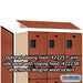 Salsbury 15" Wide Four Tier Designer Wood Locker - 3 Wide - 6 Feet High - 24 Inches Deep - Cherry - Hasps - Sweatfully