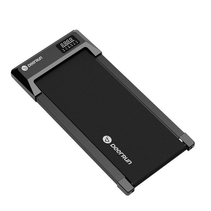 DeerRun Q1 Urban Mini Under-Desk Treadmill with Remote Control - Sweatfully