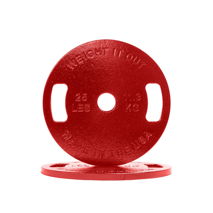 Cast Iron Machined Weight Plate Pairs - Sweatfully