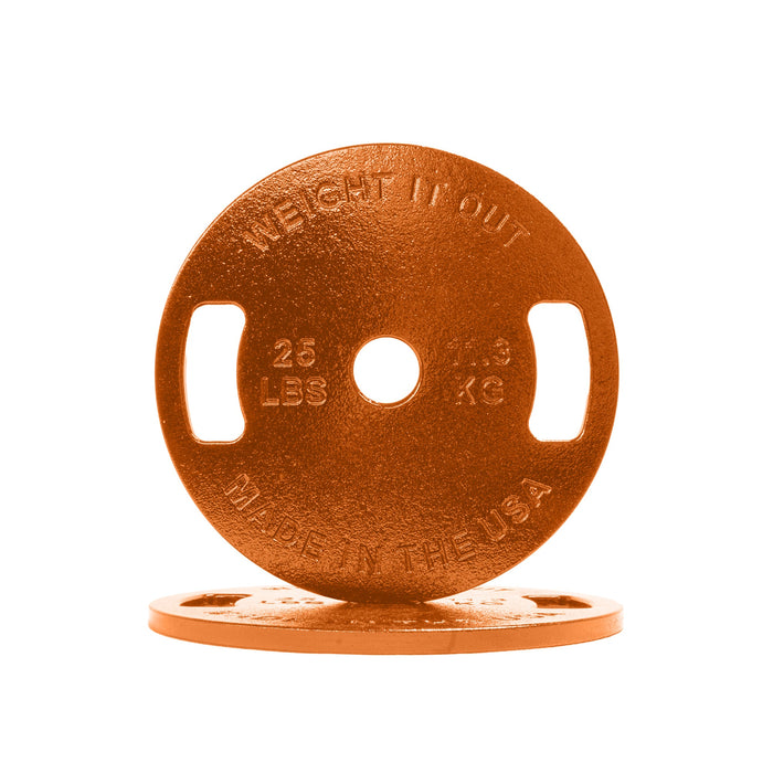 Cast Iron Machined Weight Plate Pairs - Sweatfully