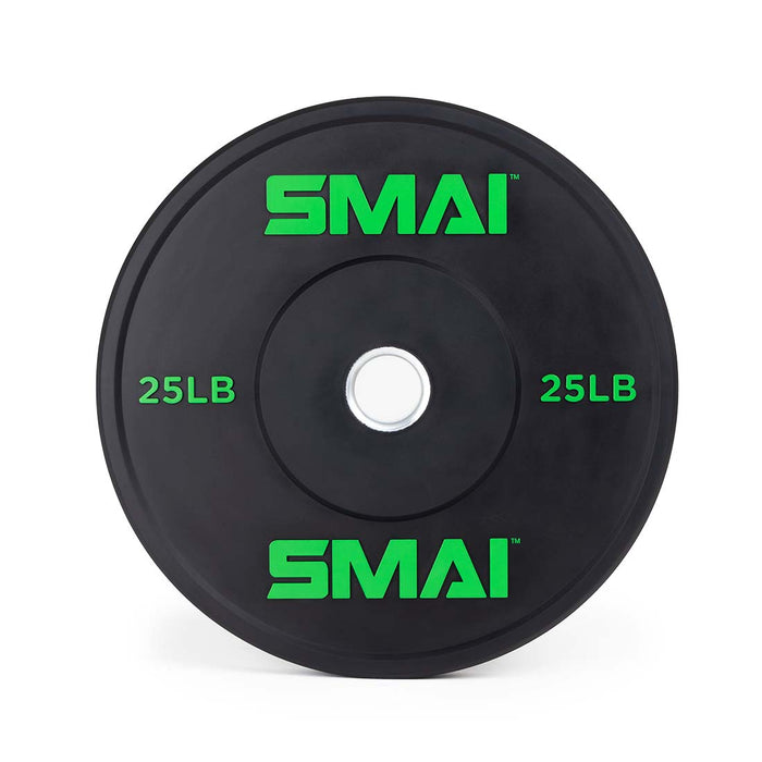 HD Bumper Plates (Pair) - 25lb - Sweatfully