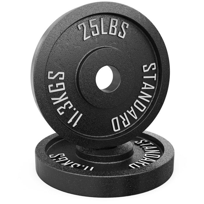 Synergee Standard Metal Weight Plates - Sweatfully