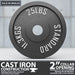 Synergee Standard Metal Weight Plates - Sweatfully