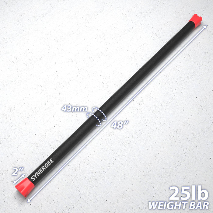 Synergee Weighted Workout Bars - Sweatfully