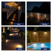 Gardenreet Solid Brass Low Voltage Landscape LED Deck Lights for Outdoor House Wall Step Lamp without G4 Bulb - Bronze/Black(2601) - Sweatfully