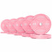 Synergee Pink EZ Grip Bumper Plates - Sweatfully
