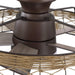27" Farmhouse Reversible Flush Mount Ceiling Fan - Sweatfully