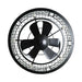 27" Wright Modern DC Motor Downrod Mount Reversible Crystal Ceiling Fan with Lighting and Remote Control - Sweatfully